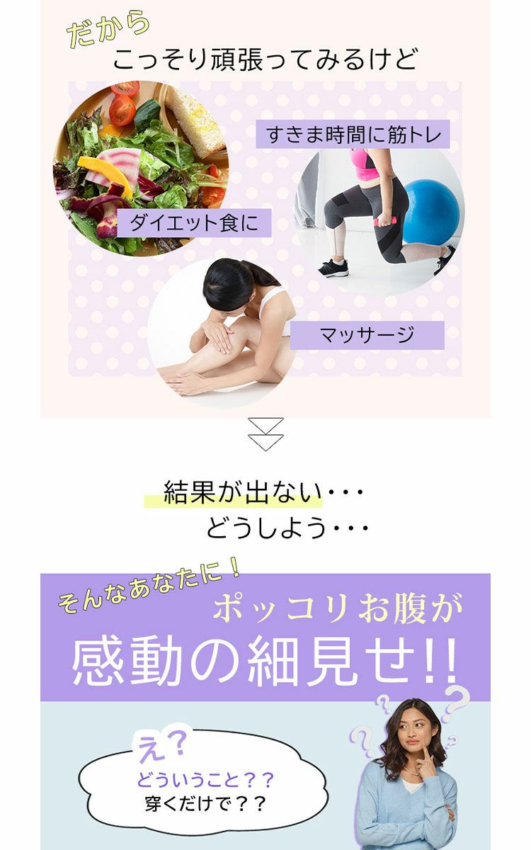 大きいサイズ レディース もう下腹出させない！楽して引き締めシンデレラパンツ　humio-043【メール便可】3分丈 股擦れ 股ズレ 股ずれ