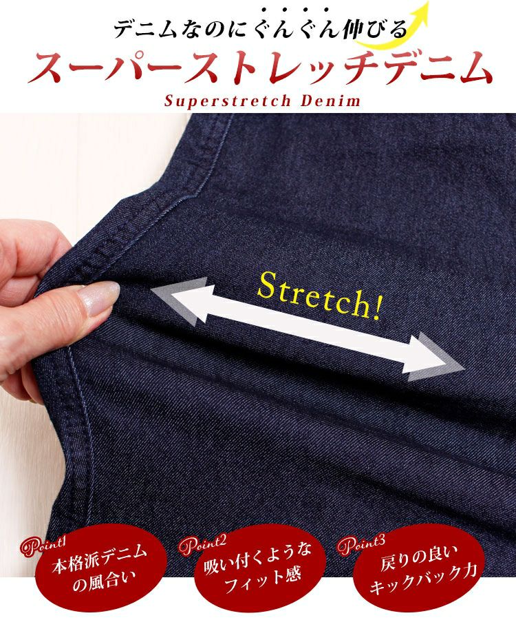 大きいサイズ レディース 美脚ストレッチスキニーデニムレギンスパンツ　jp007d