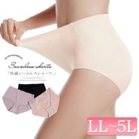 大きいサイズ レディース シームレスショーツ　goldy-461【メール便可】