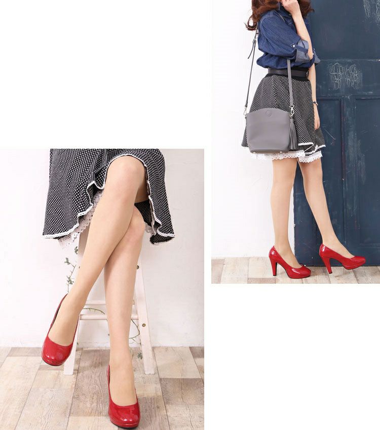 大きいサイズ レディース 【おトイレ上手さん パンツを下ろすだけ！】日本製穴あきストッキング　pure-009【メール便可】