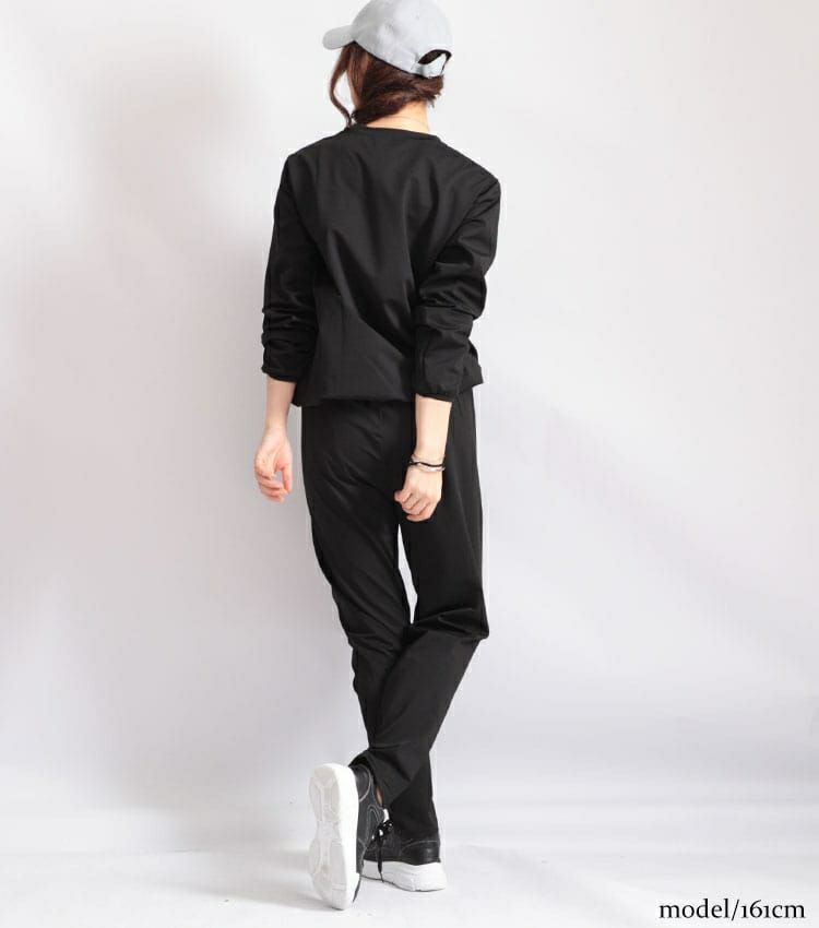 大きいサイズ レディース 爆汗10倍！着るだけダイエットサウナスーツ　goldy-483