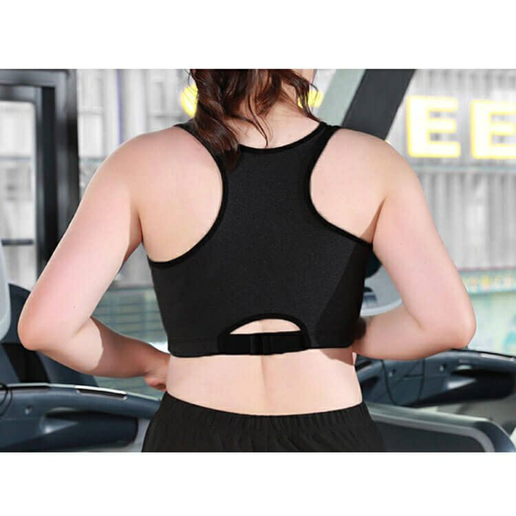 大きいサイズ レディース 取り外し可能カップ付きスポーツブラジャー　goldy-539