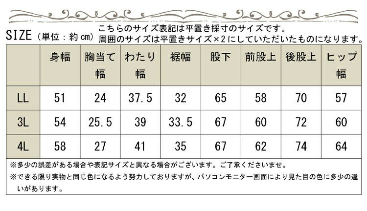 大きいサイズ レディース 配色ショルダーデニムサロペットパンツ　wd-0280