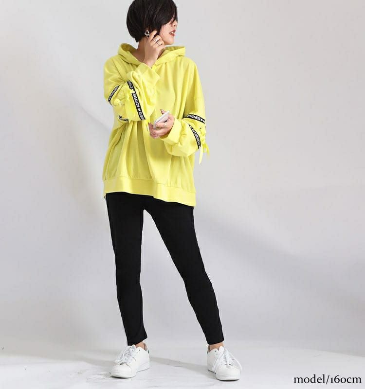 大きいサイズ レディース サイドライン入りレギンスパンツ　bai-0016