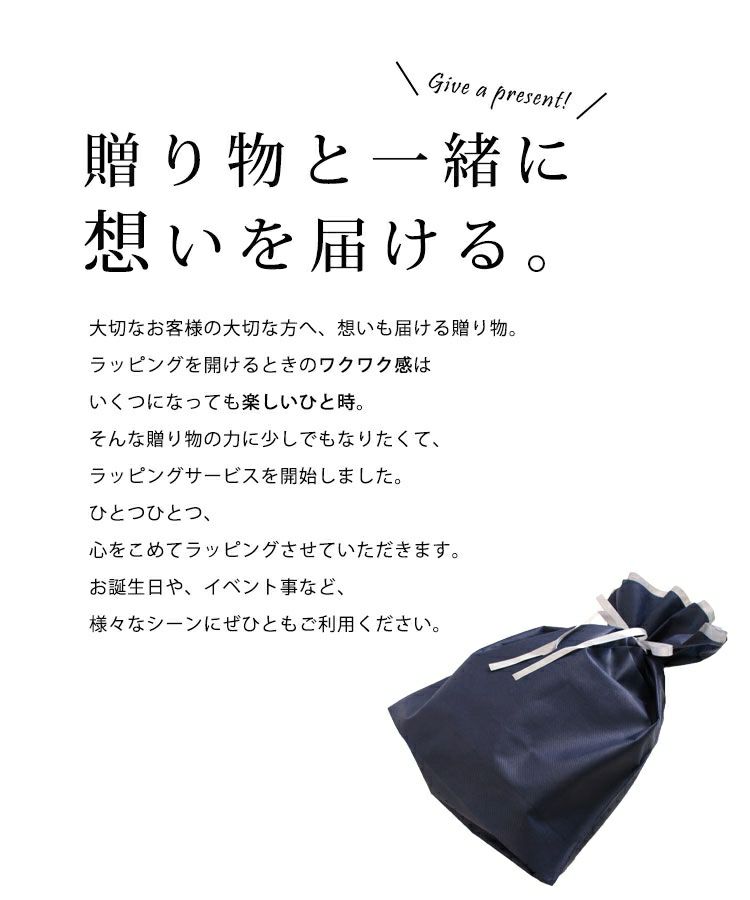 大きいサイズ レディース ラッピングLサイズ　rapl
