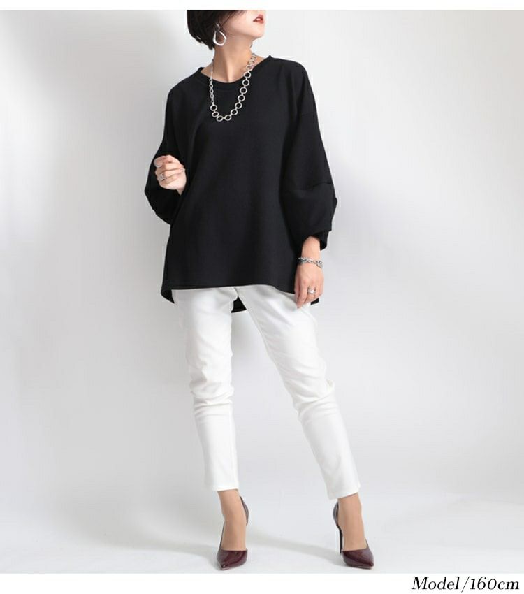 大きいサイズ レディース リングチェーンネックレス　humio-047【メール便可】