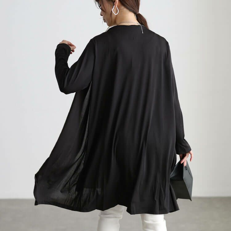 大きいサイズ レディース トッパー重ね着風チュニック　jp283