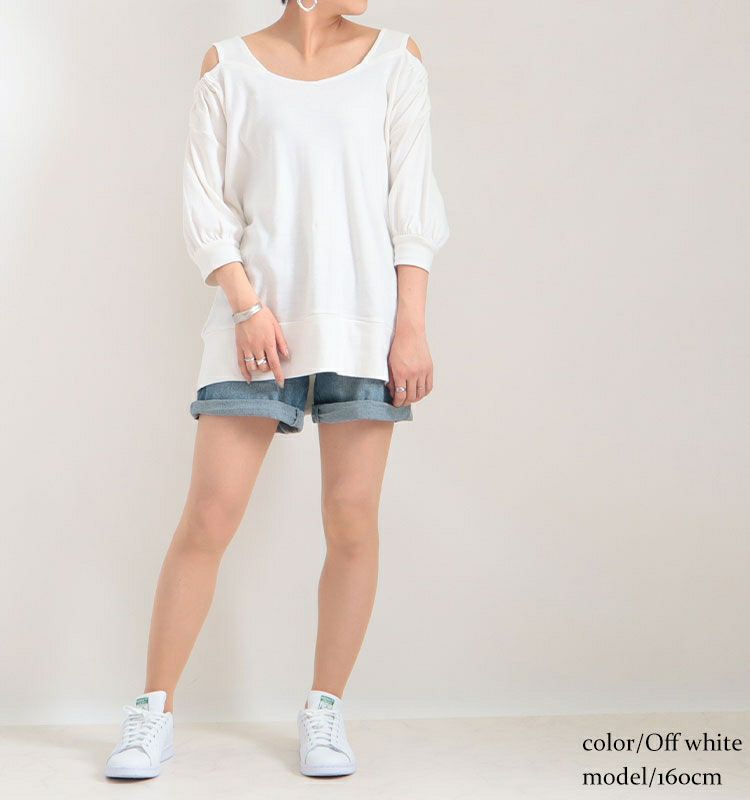 大きいサイズ レディース ビッグサイズ 肩紐付きオフショルプルオーバー　wk-gold-0100