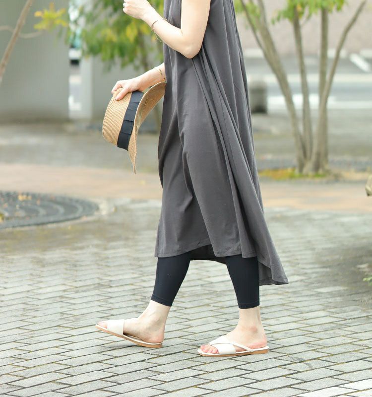 大きいサイズ レディース 接触冷感レギンス　pure-012 【メール便可】