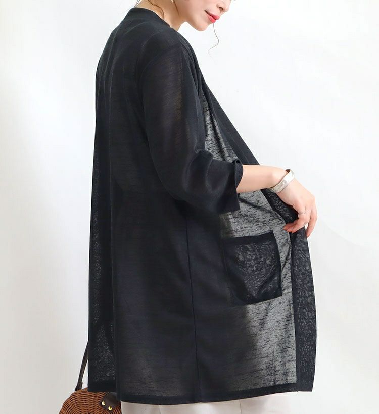 大きいサイズ レディース 接触冷感トッパーカーディガン　cast-5514052 【メール便可】