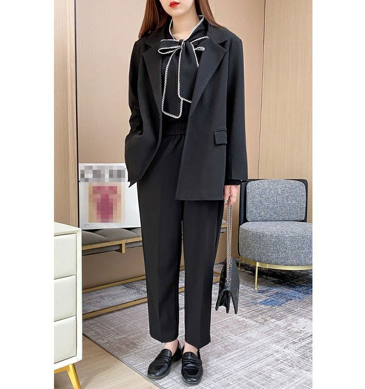 大きいサイズ レディース 首元リボンフリルブラウス　goldy-756