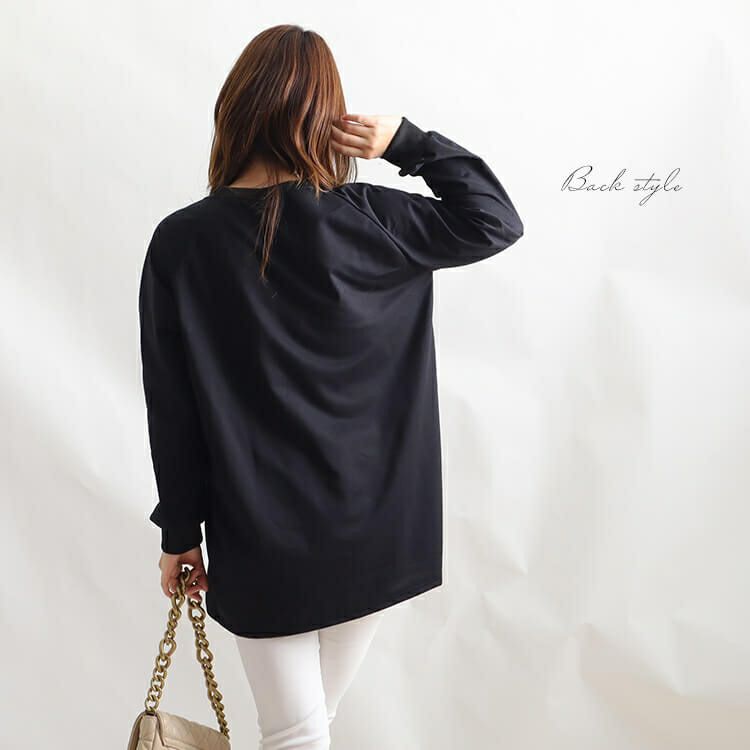 大きいサイズ レディース 胸元ハートくり抜きプルオーバー　goldy-840 【メール便可】