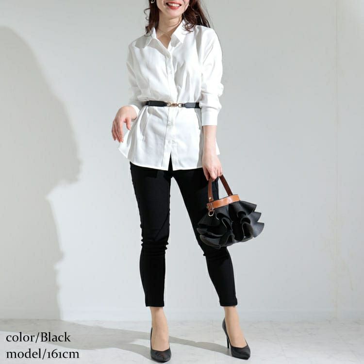 大きいサイズ レディース ビットデザイン細ゴムベルト　art-dgnl　【メール便可】