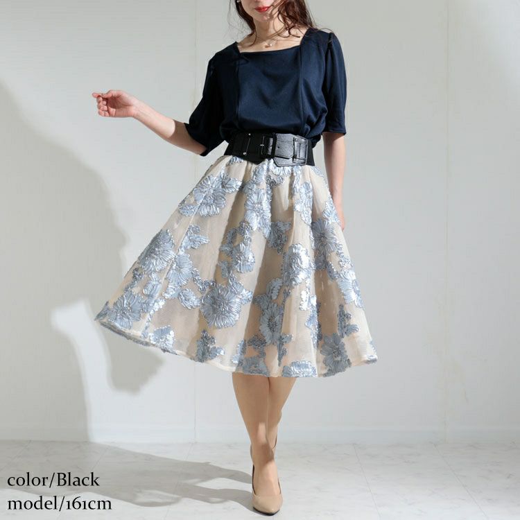 大きいサイズ レディース コルセットサッシュゴムベルト　art-130-17　【メール便可】