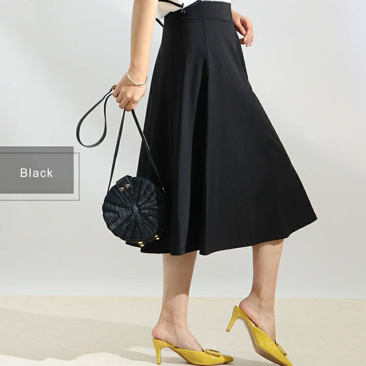 大きいサイズ レディース カットツイルフレアスカート　mncut-122272