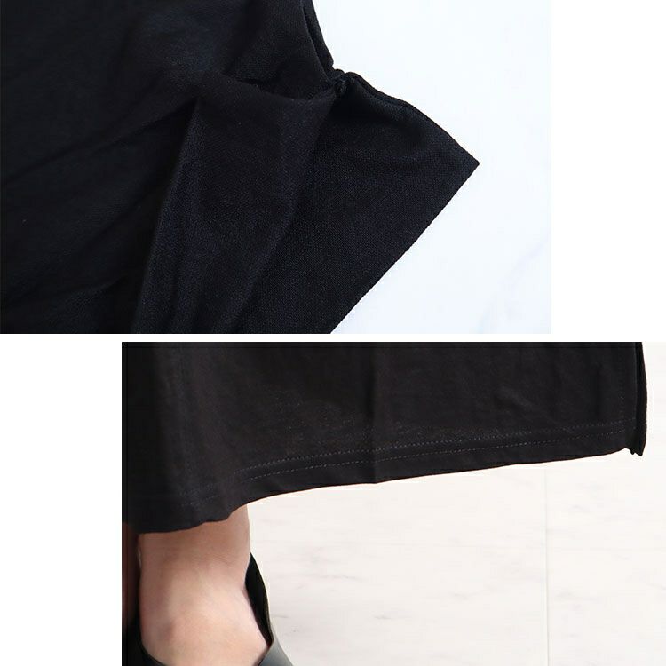 大きいサイズ レディース 接触冷感ハトメポケットワンピース　cast-5524044