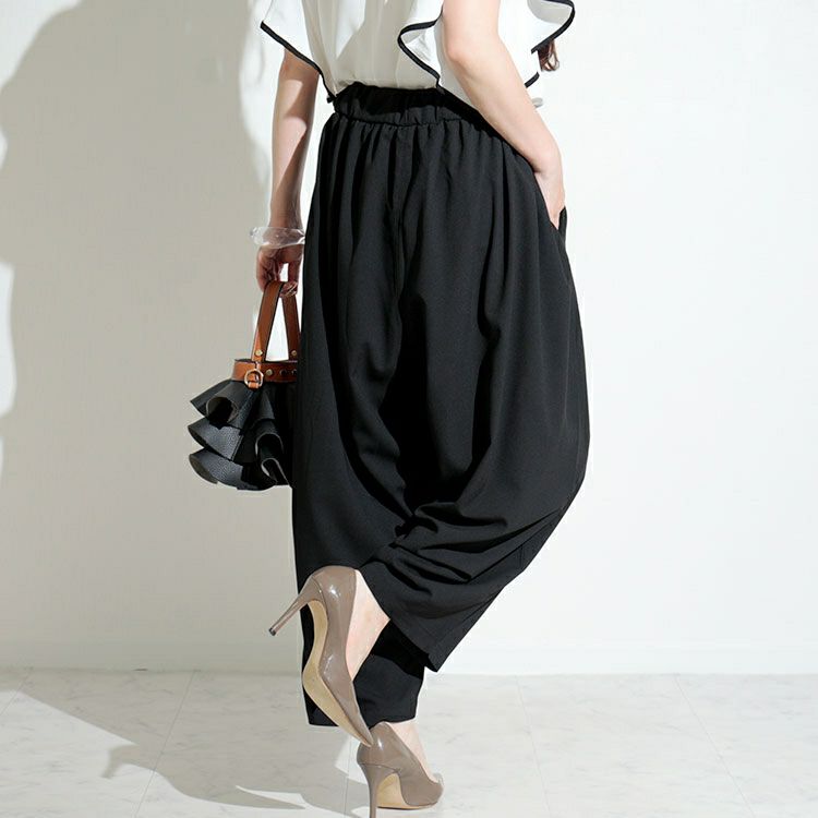 大きいサイズ レディース バルーンパンツ　nw-22014 【メール便可】