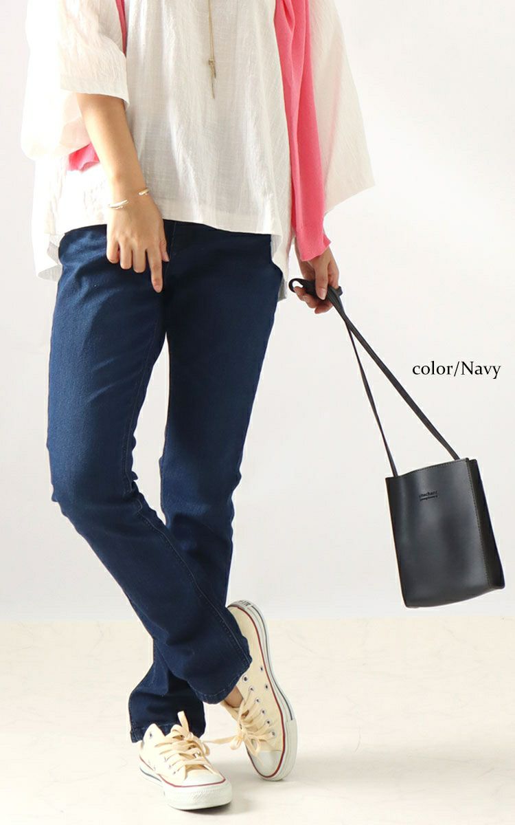 大きいサイズ レディース ストレッチスキニーデニム　tkb-0005