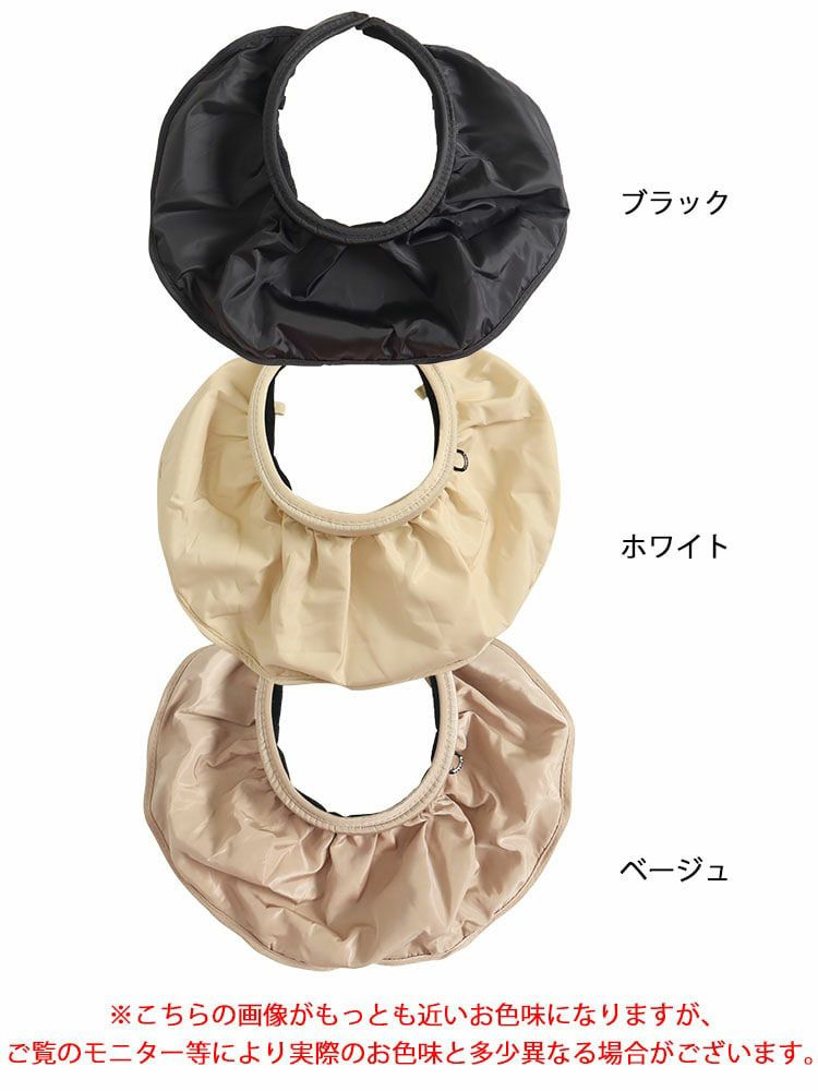 大きいサイズ レディース UVカット95％日焼け止めサンバイザー　goldy-1096