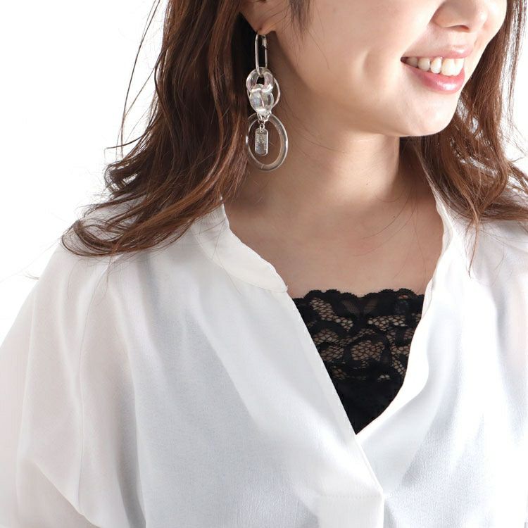 大きいサイズ レディース レース付け襟　goldy-1095 【メール便可】