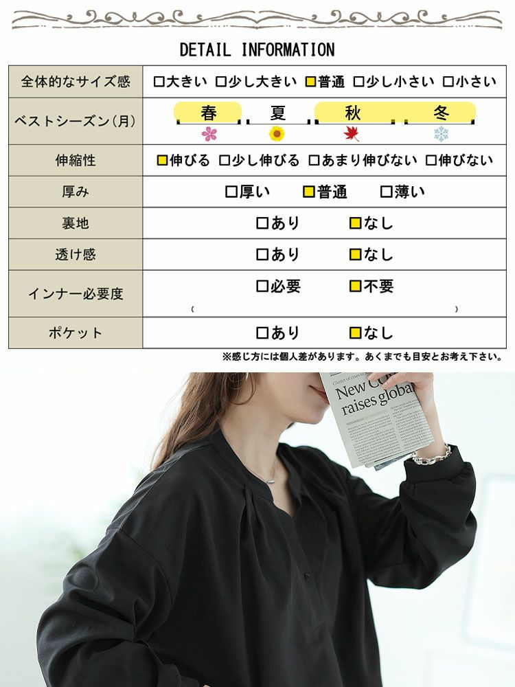 大きいサイズ レディース シワになりにくいブラウス cast-5526013