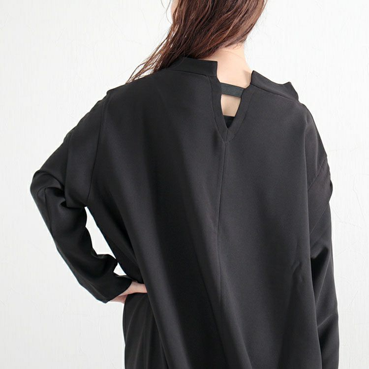 大きいサイズ レディース レイヤード風ロングワンピース　nw-22020