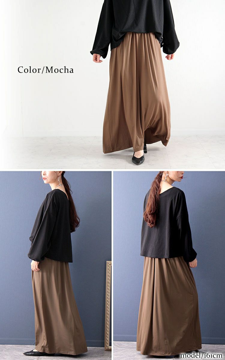 大きいサイズ レディース ドッキングロングワンピース　nw-22022