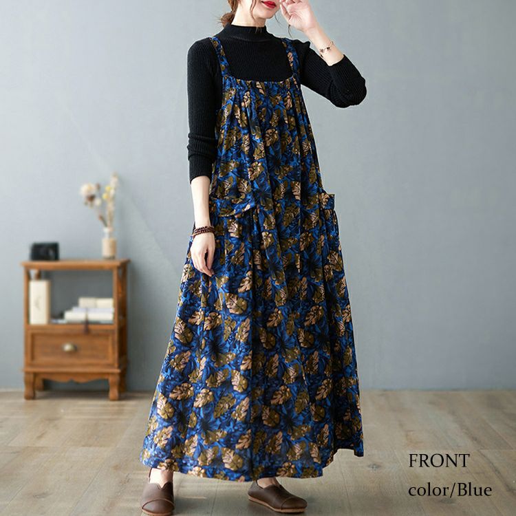 大きいサイズ レディース レトロワンピース　goldy-1108