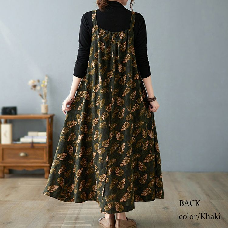 大きいサイズ レディース レトロワンピース　goldy-1108