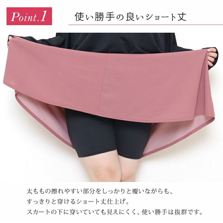 大きいサイズ レディース 抗菌防臭発熱股ズレ防止パンツ　sw-0475 【メール便可】