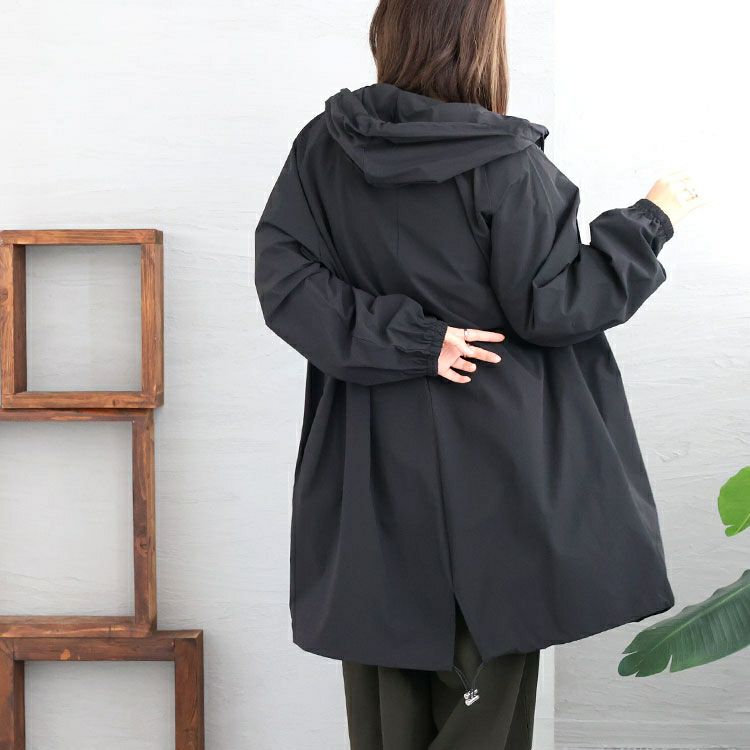 大きいサイズ レディース モッズ風ジップアップパーカー　maru-6643