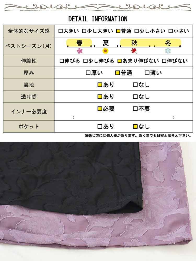 大きいサイズ レディース シフォンジャガードティアードワンピース　maru-6633