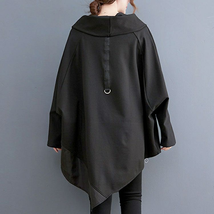 大きいサイズ レディース アシンメトリードルマンチュニック　goldy-1183