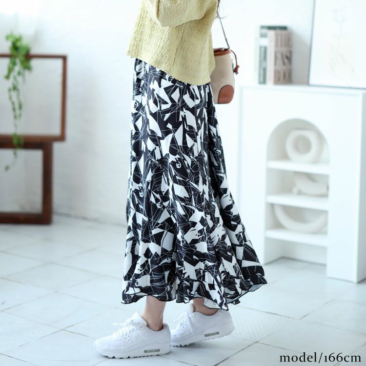 大きいサイズ レディース エスカルゴスカート　fem-344