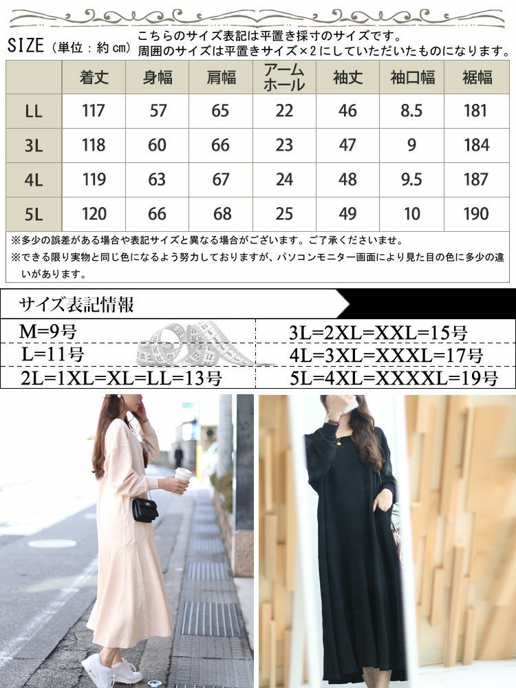 大きいサイズ レディース ふくれジャガードワンピース　bro-0013