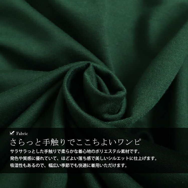 大きいサイズ レディース パフスリーブ開襟シャツワンピース　nw-23004