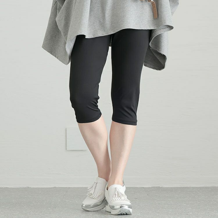 大きいサイズ レディース ストレッチサマーレギンス　goldy-1217 【メール便可】