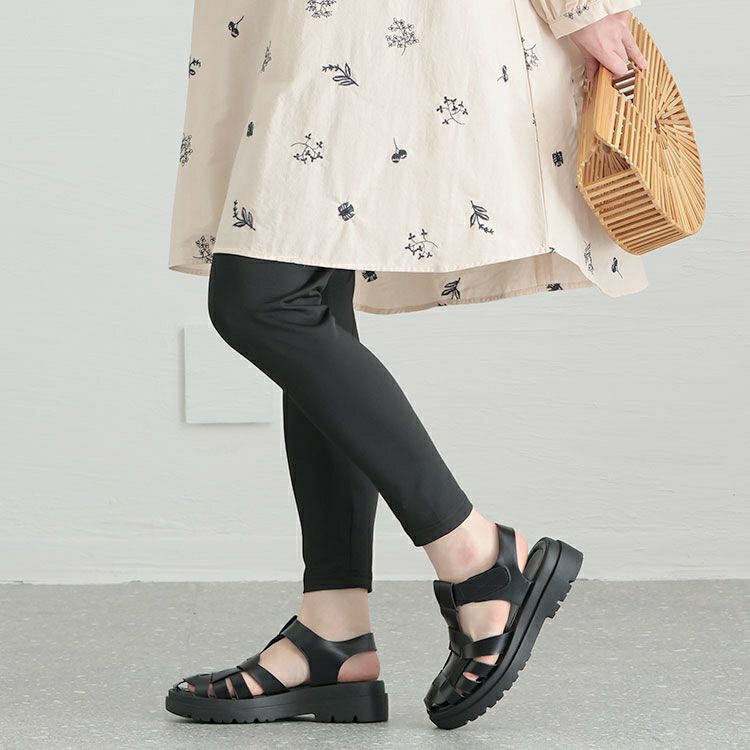 大きいサイズ レディース ストレッチサマーレギンス　goldy-1217 【メール便可】