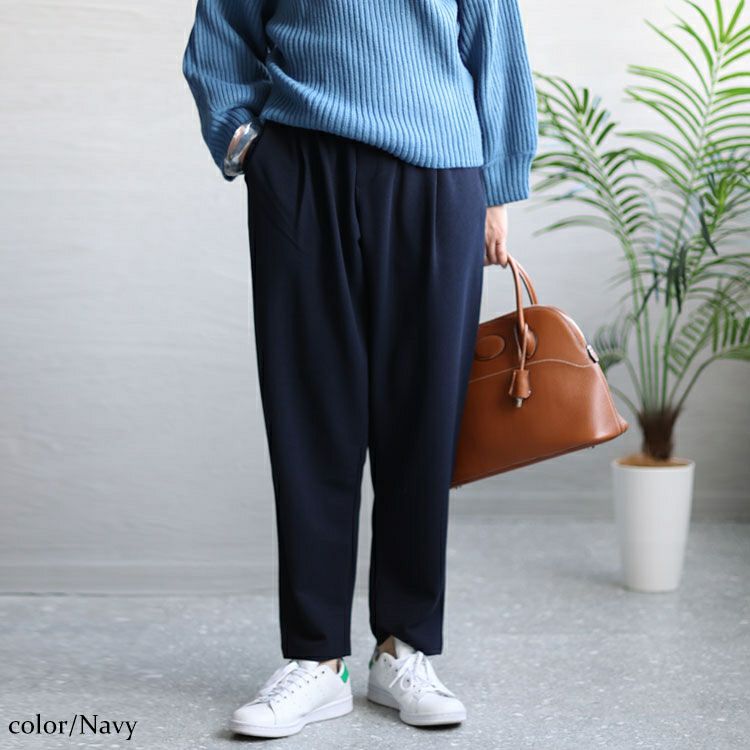 大きいサイズ レディース カットジョーゼットパンツ　plan-370297