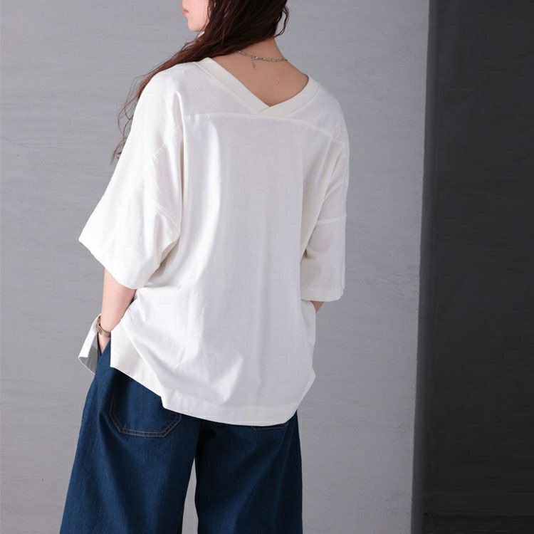 大きいサイズ レディース 前後2WAYビッグTシャツ　wk-0430 【メール便可】