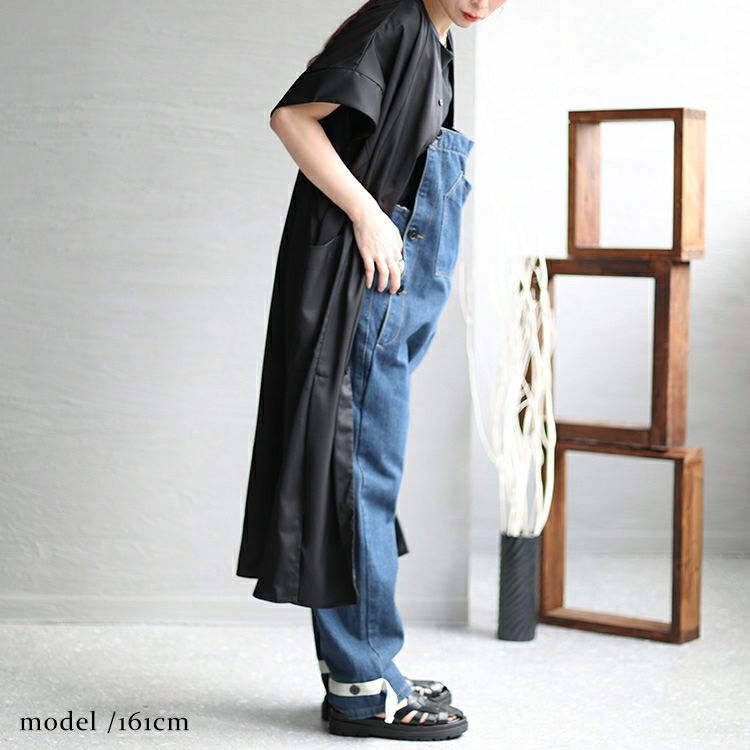 大きいサイズ レディース デニムサロペットパンツ　goldy-1260
