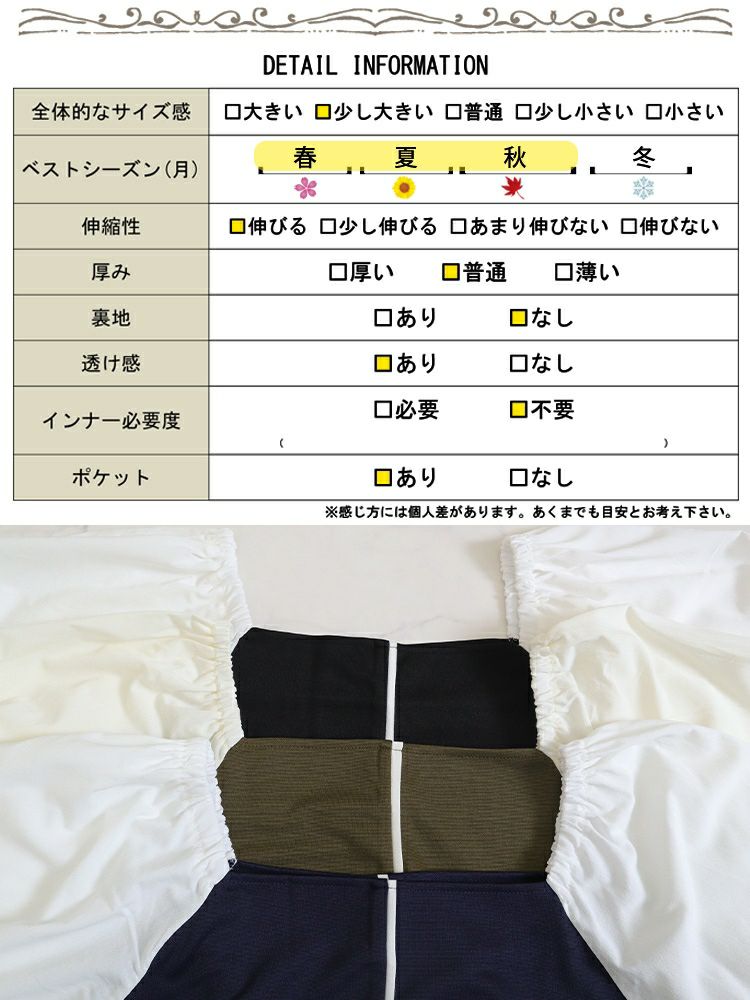 大きいサイズ レディース スクエアネック袖切替パイピングワンピース　maru-6677