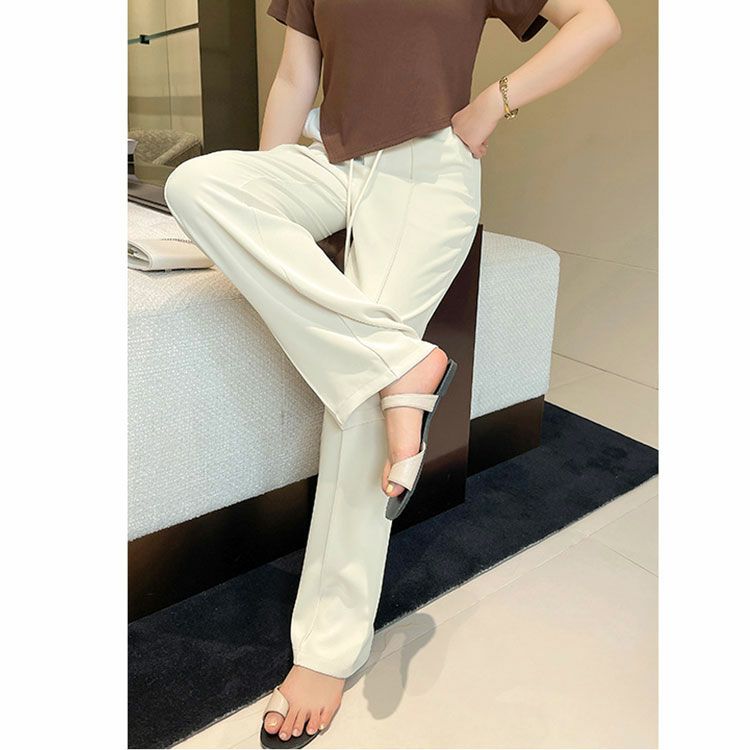 大きいサイズ レディース センターラインストレートパンツ　goldy-1323 【メール便可】