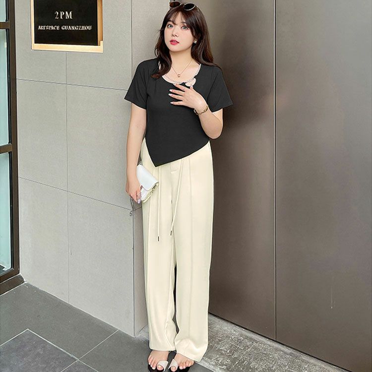 大きいサイズ レディース センターラインストレートパンツ　goldy-1323 【メール便可】