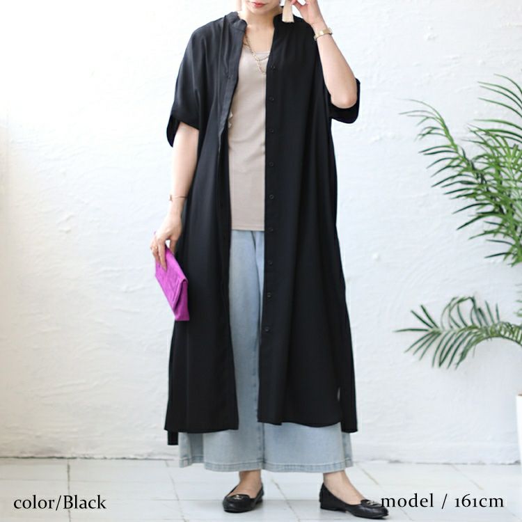 大きいサイズ レディース キーネックドルマンスリーブジャケット　nw-23027