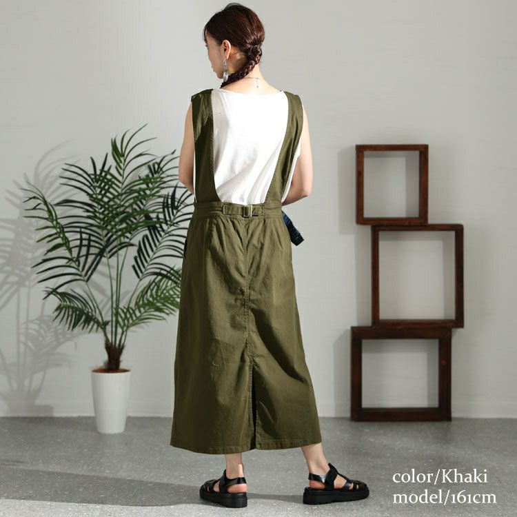 大きいサイズ レディース フロントボタンジャンパーツイルスカート　wc-0251