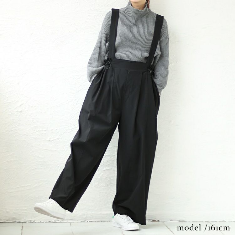 大きいサイズ レディース センターラインサロペットパンツ　nw-23029