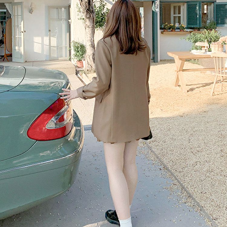 大きいサイズ レディース テーラードジャケット　goldy-1368