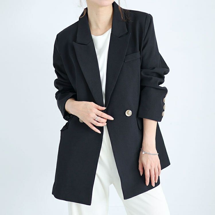 大きいサイズ レディース テーラードジャケット　goldy-1368