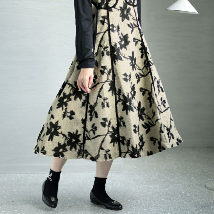 大きいサイズ レディース 花柄キャミソールワンピース　goldy-1379